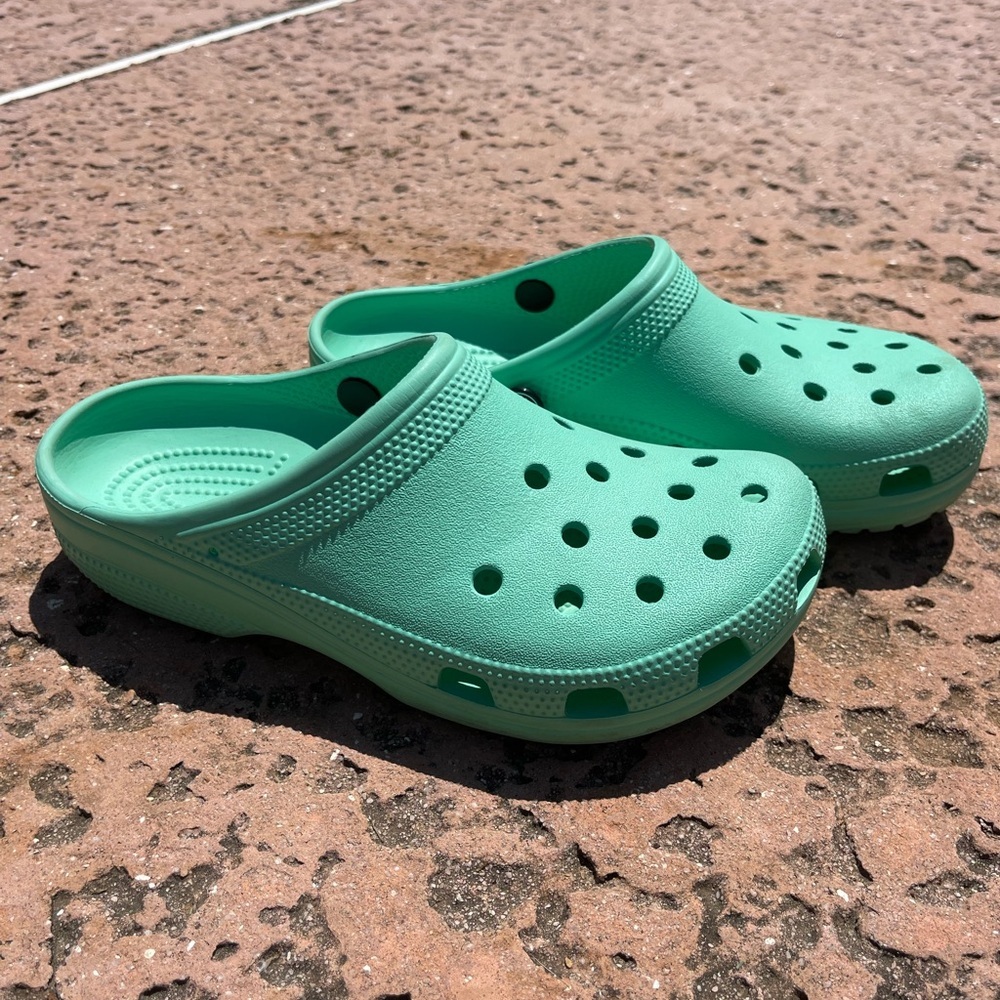CROCS Kids Mint Green Classic Clog